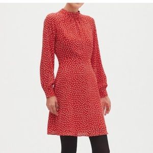 Banana Republic Size 6P red dress